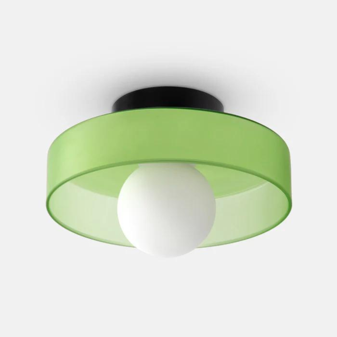 Maliben | Round Ceiling Lamp With Stylish Functionality - Lumisphere