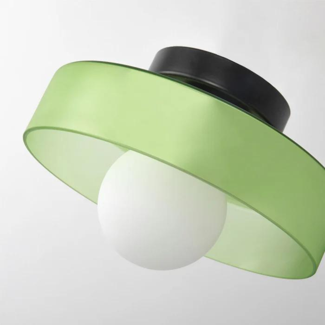Maliben | Round Ceiling Lamp With Stylish Functionality - Lumisphere