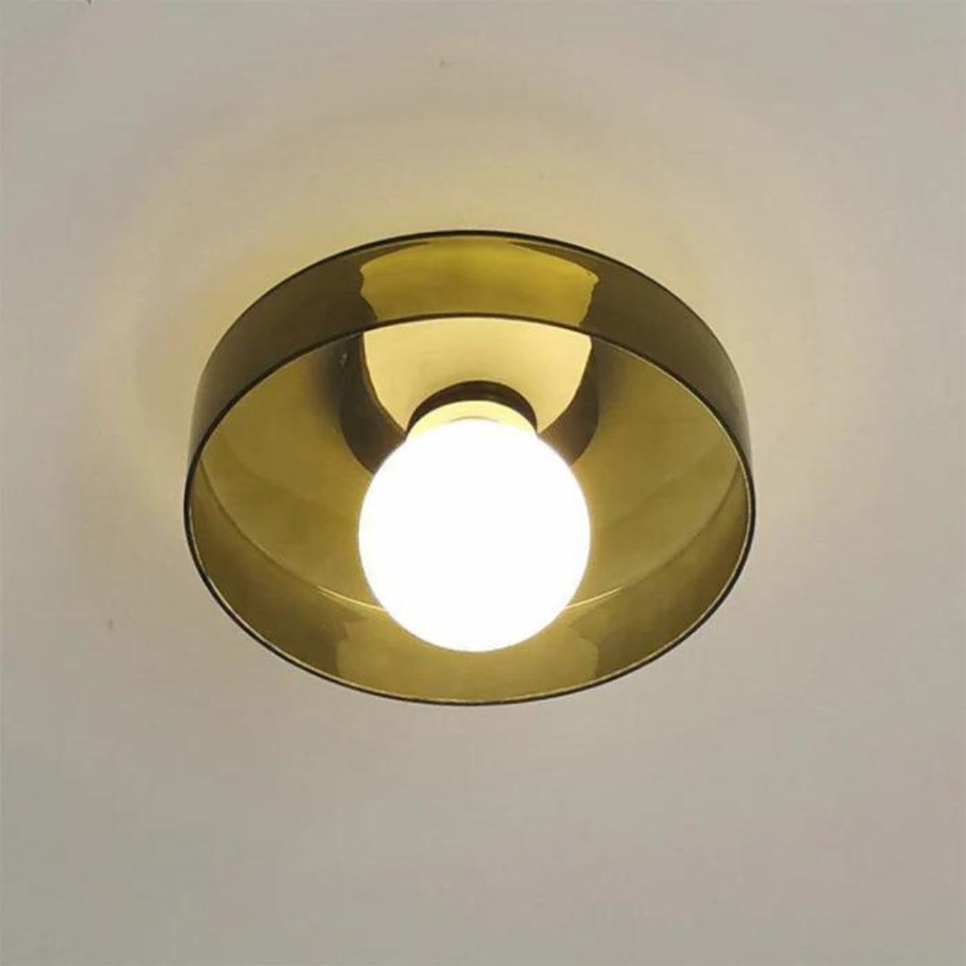 Maliben | Round Ceiling Lamp With Stylish Functionality - Lumisphere