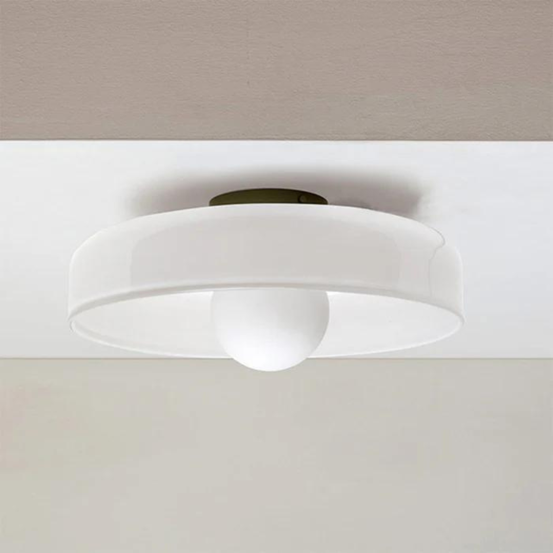Maliben | Round Ceiling Lamp With Stylish Functionality - Lumisphere