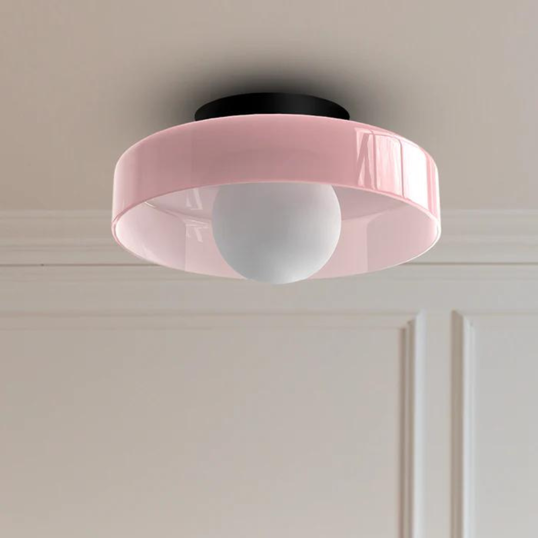 Maliben | Round Ceiling Lamp With Stylish Functionality - Lumisphere