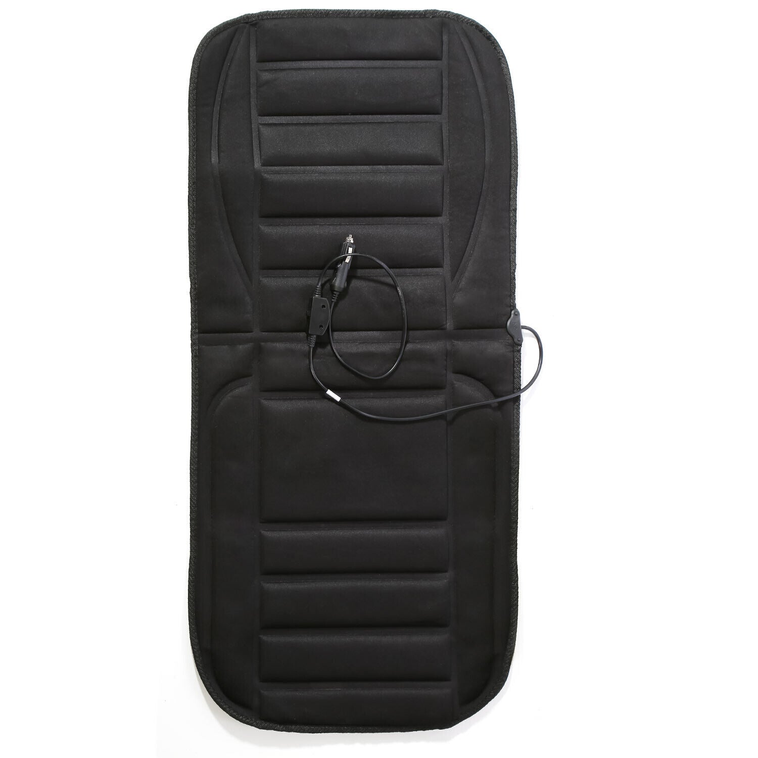 Maliben | Heatride Heated Car Seat Cushion – 12v Memory Foam Seat And Back Heating
