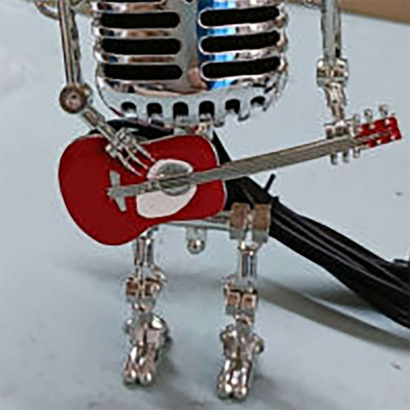 Maliben | Retro Microphone Robot