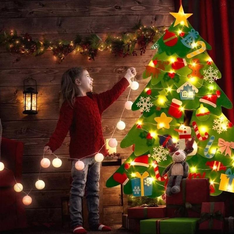 Maliben | FestiTree | Magical Christmas Fun For The Whole Family - Diy Felt Christmas tree Decoration
