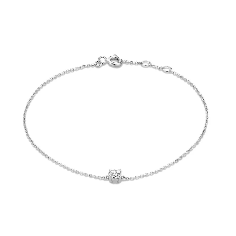 Maliben | S925 Dainty Single Diamond Bracelets