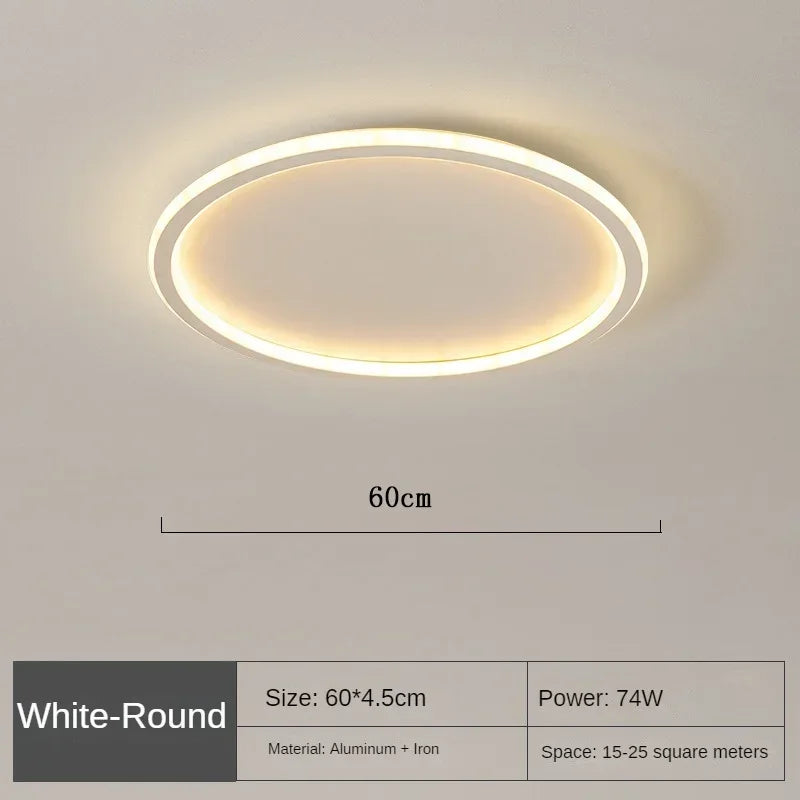 Maliben | Scandinavian Round Ceiling Lamp - Nordicglow