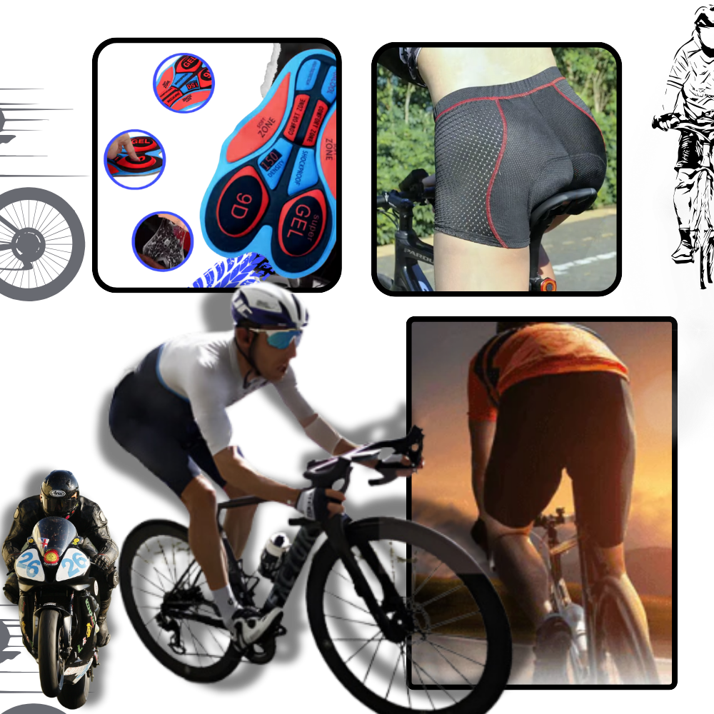 Maliben | Seamless Padded Cycling Shorts