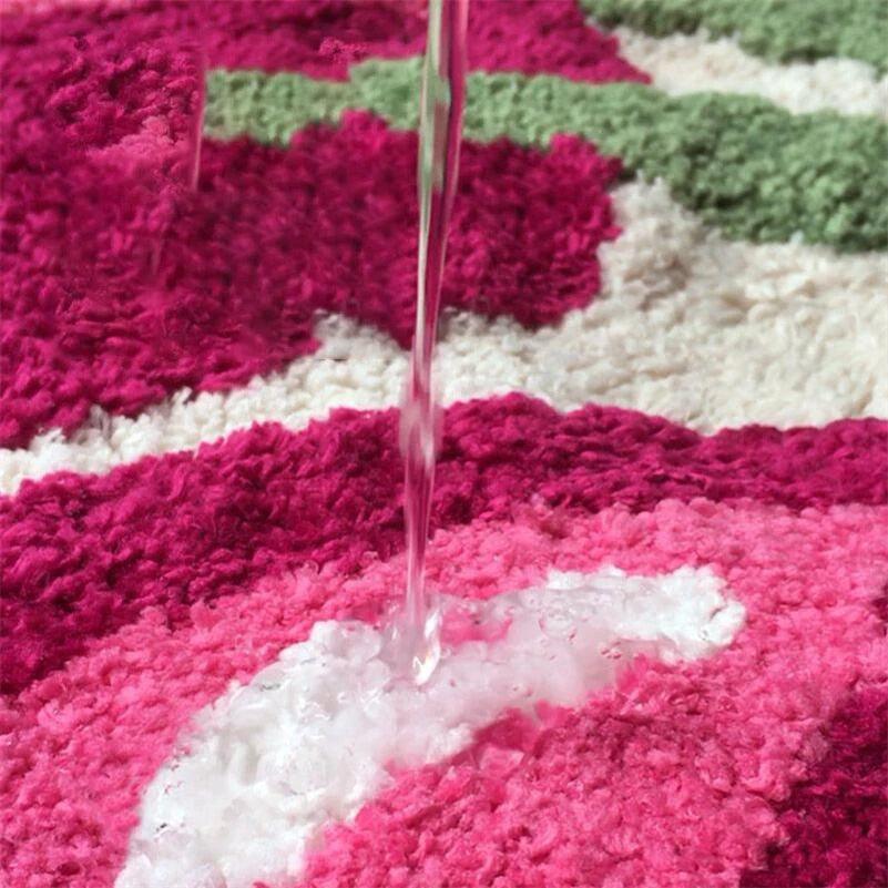 Maliben | Maliben Cherry Tufted Bath Mat