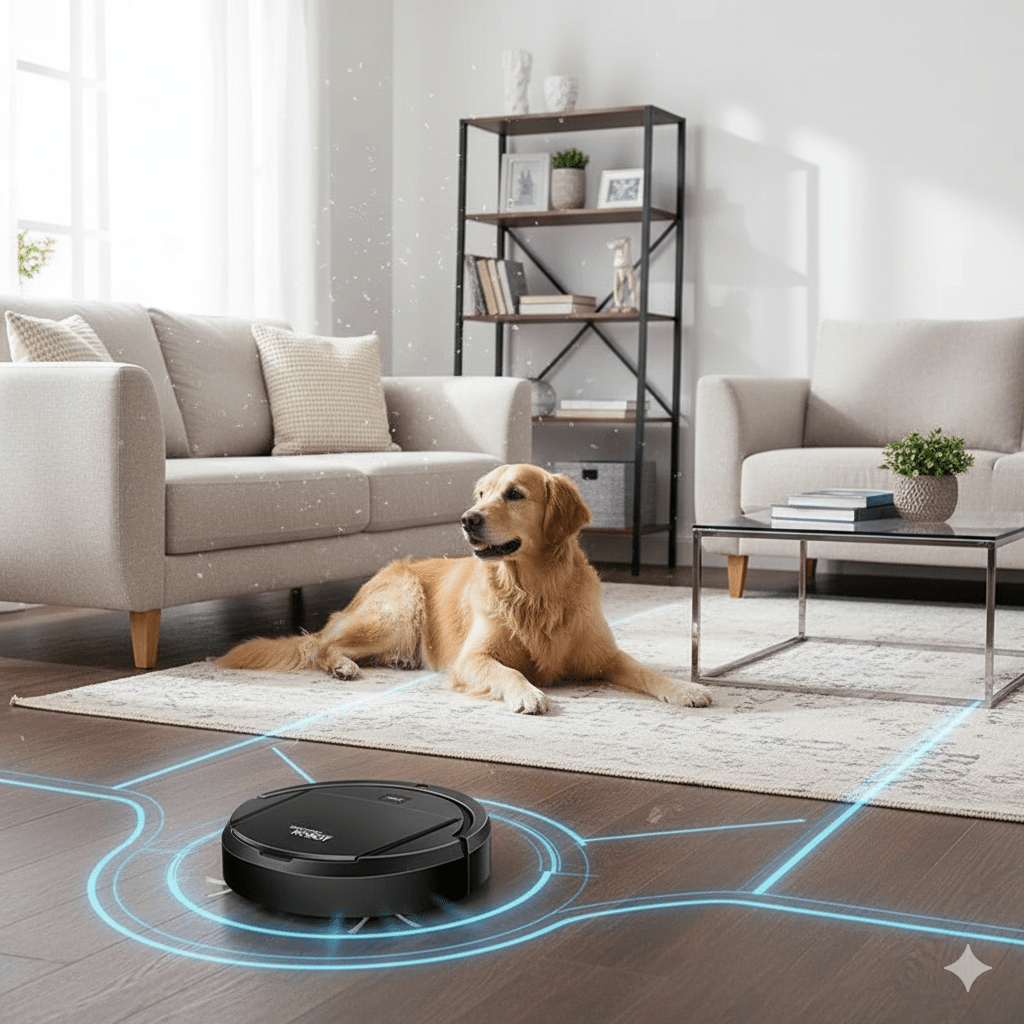 Maliben | Silentdust – Smart Robot Vacuum With Ultra-Quiet Cleaning & Hepa Filtration