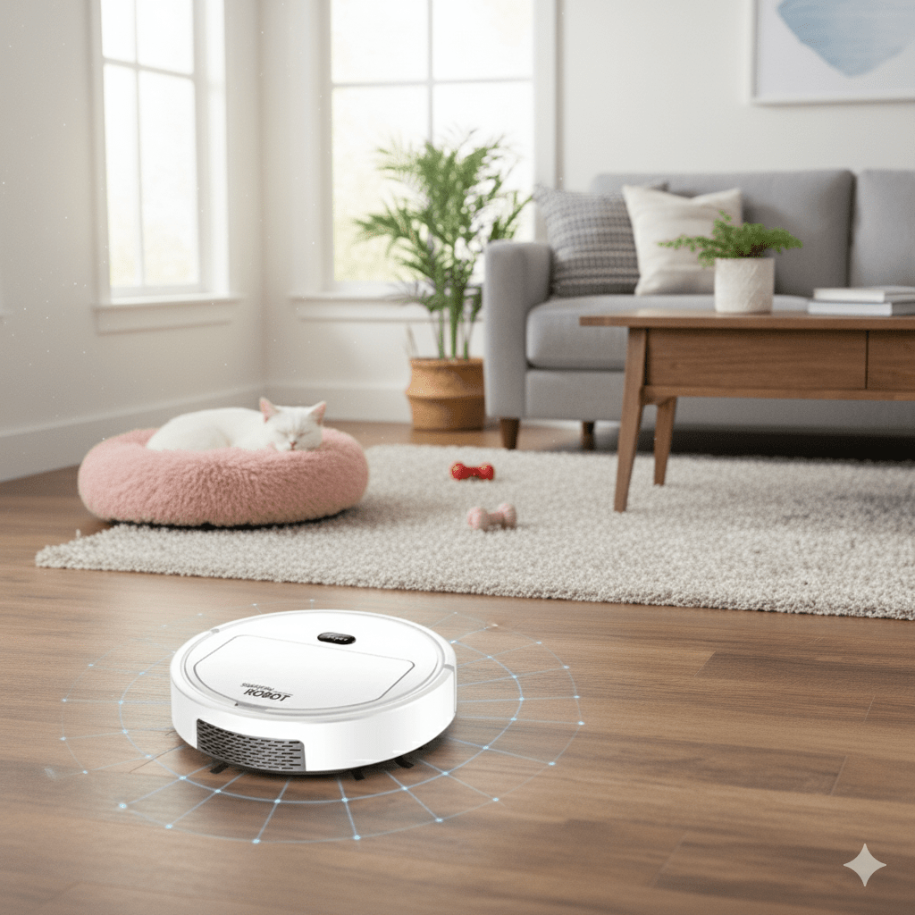 Maliben | Silentdust – Smart Robot Vacuum With Ultra-Quiet Cleaning & Hepa Filtration