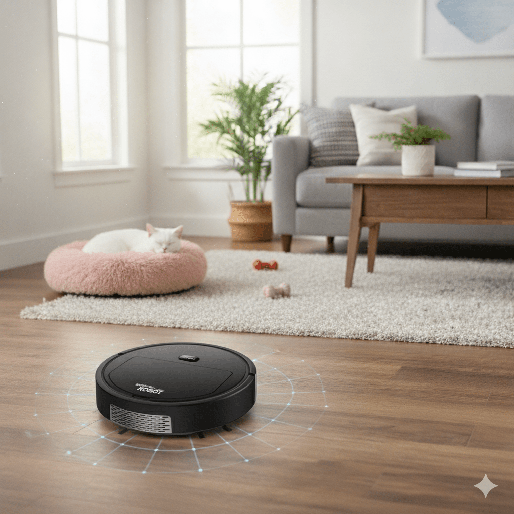 Maliben | Silentdust – Smart Robot Vacuum With Ultra-Quiet Cleaning & Hepa Filtration