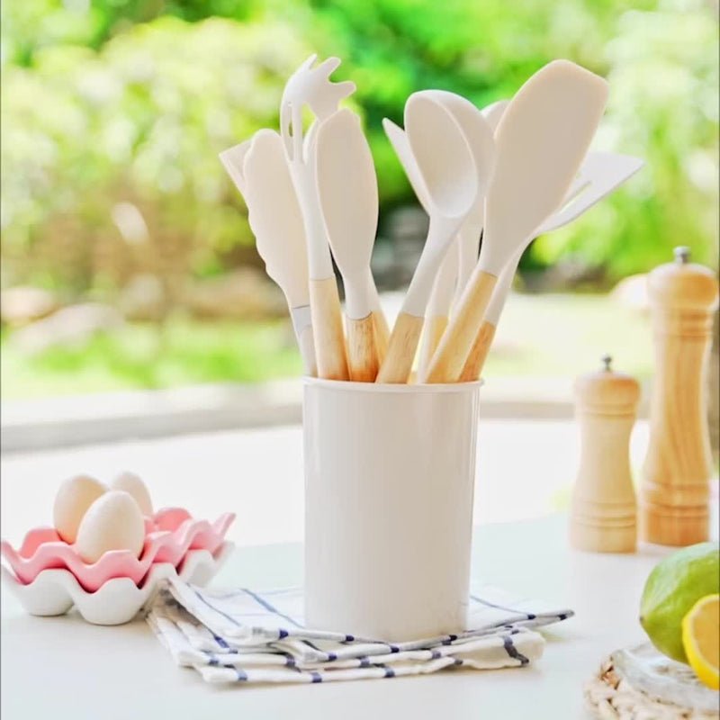 Maliben | Premium Silicone Kitchen Utensils Set Durable And Heat Resistant
