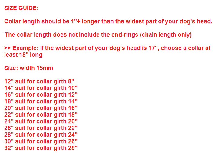 Maliben | Big Hip Hop Chains Dog Collar 15mm