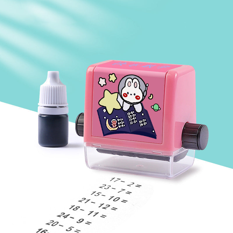 Maliben | Mathmaster Roller | Enrich Learning Experiences - Mathematics Practice Stamp