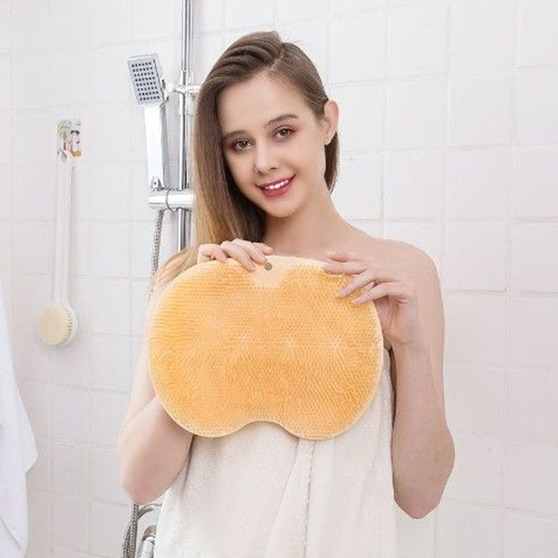 Maliben | Foot And Back Scrubber For The Shower, Massage Pad