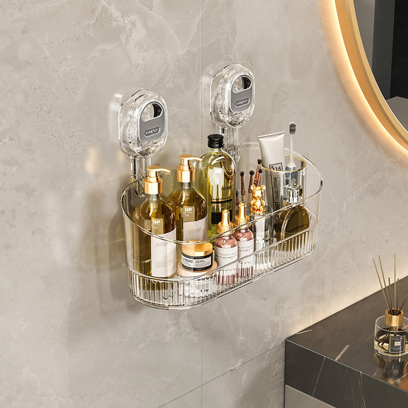 Maliben | No-Drill Bathroom Suction Cup Storage Box