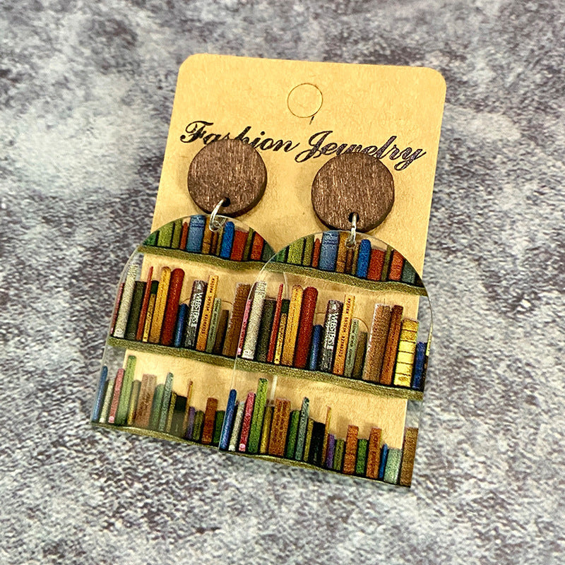 Maliben | Beech Earrings / Earrings For Book Lovers