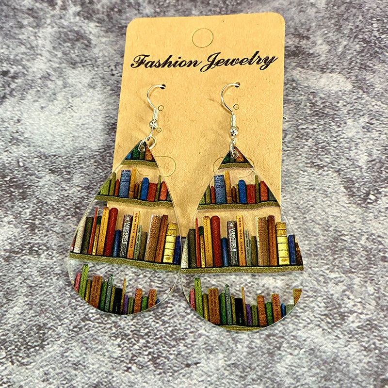 Maliben | Beech Earrings / Earrings For Book Lovers