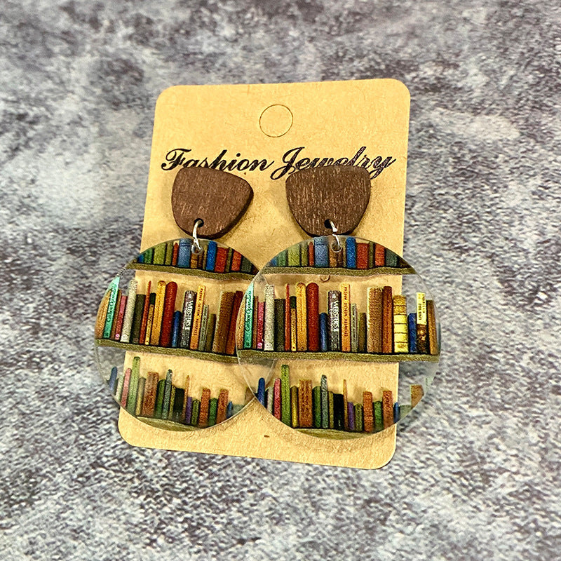Maliben | Beech Earrings / Earrings For Book Lovers