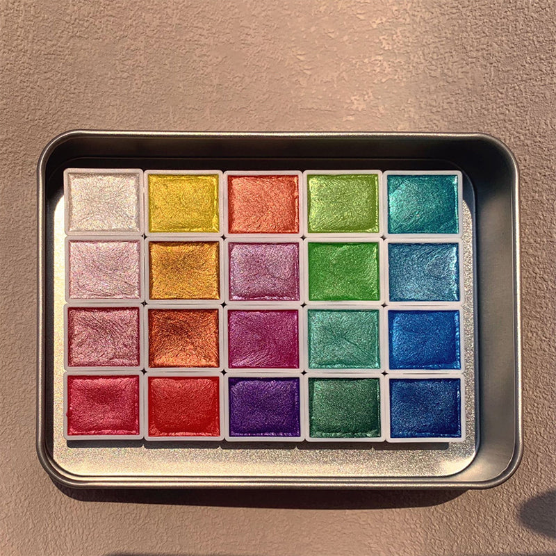 Maliben | 20 Colors Watercolor Painting Set