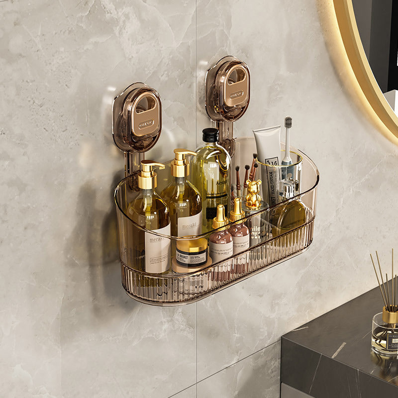 Maliben | No-Drill Bathroom Suction Cup Storage Box