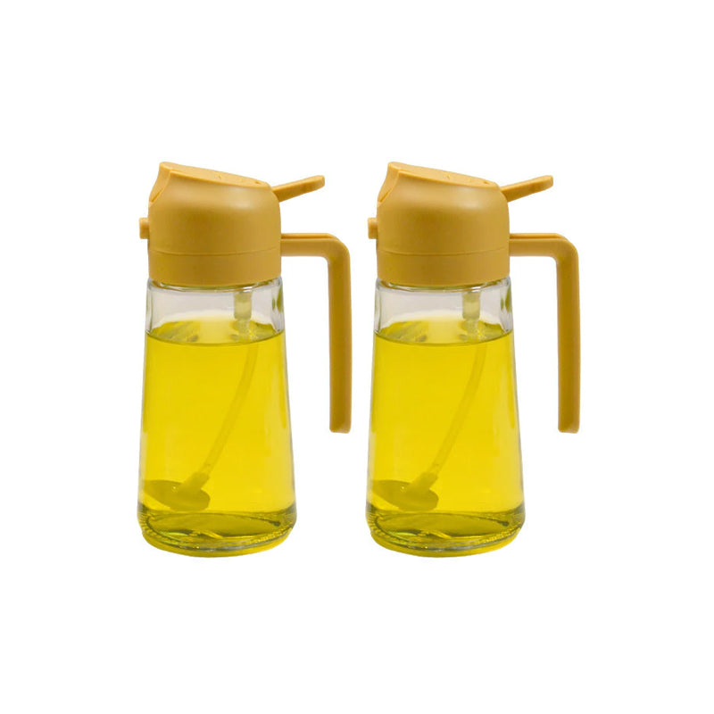 Maliben | 2-in-1 Glass Oil Sprayer and Dispenser