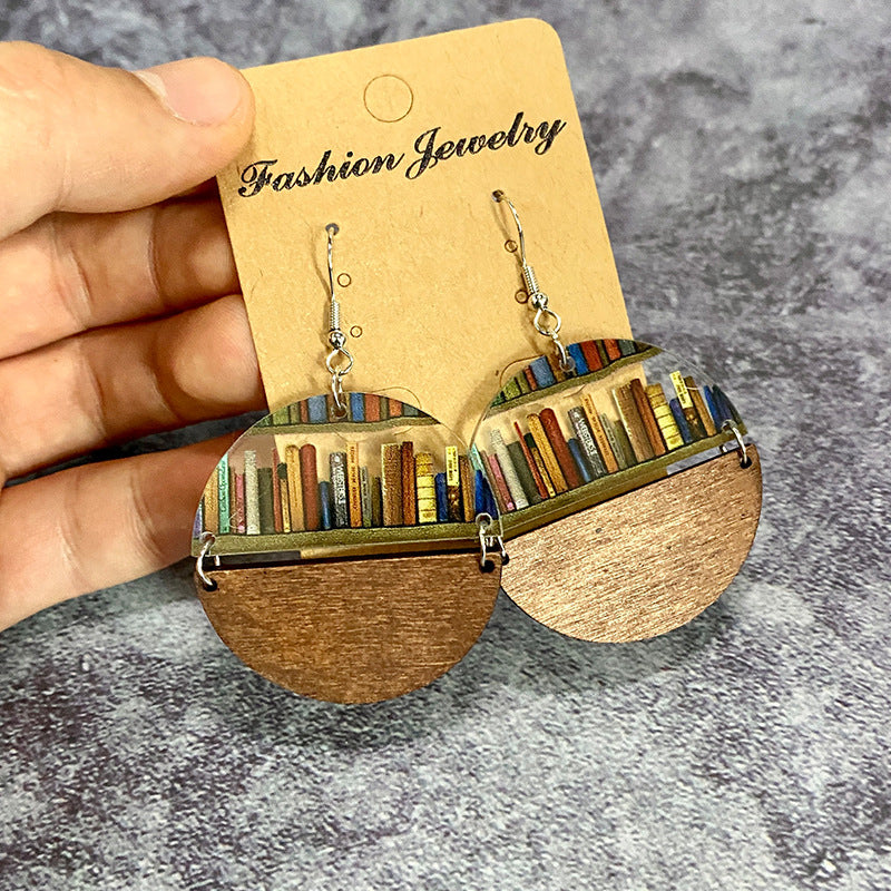 Maliben | Beech Earrings / Earrings For Book Lovers