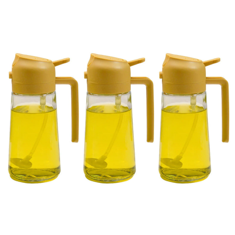 Maliben | 2-in-1 Glass Oil Sprayer and Dispenser