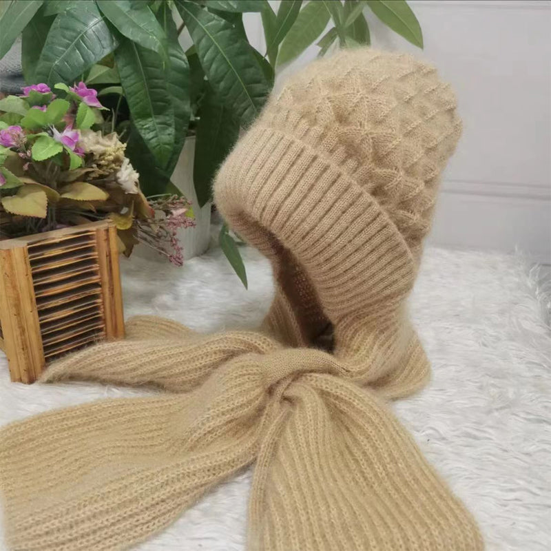 Maliben | Integrated Hearing Protection Windproof Hat Scarf