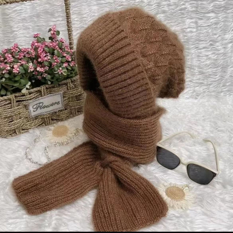 Maliben | Integrated Hearing Protection Windproof Hat Scarf