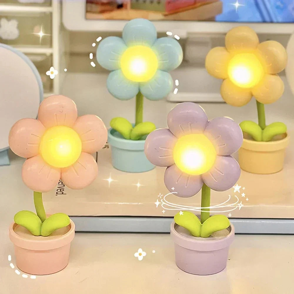 Maliben | Small Flower Relaxing Table Lamp - Blossomglow