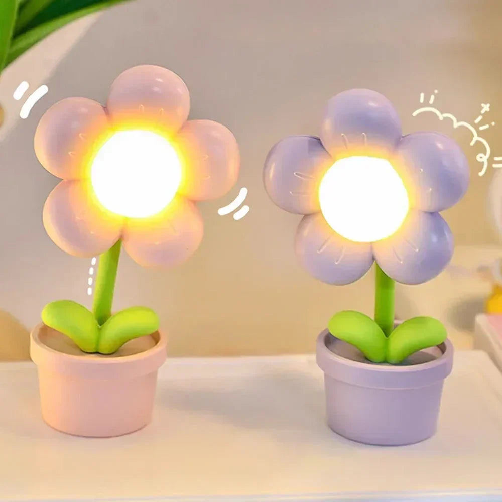 Maliben | Small Flower Relaxing Table Lamp - Blossomglow