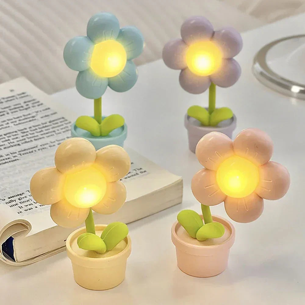 Maliben | Small Flower Relaxing Table Lamp - Blossomglow