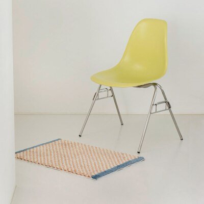 Maliben | Soft, Fluffy Bathroom Rug With Check Pattern