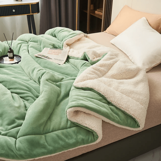 Maliben | Softhug Luxe – Plush Flannel Fleece Blanket For Comfort & Style