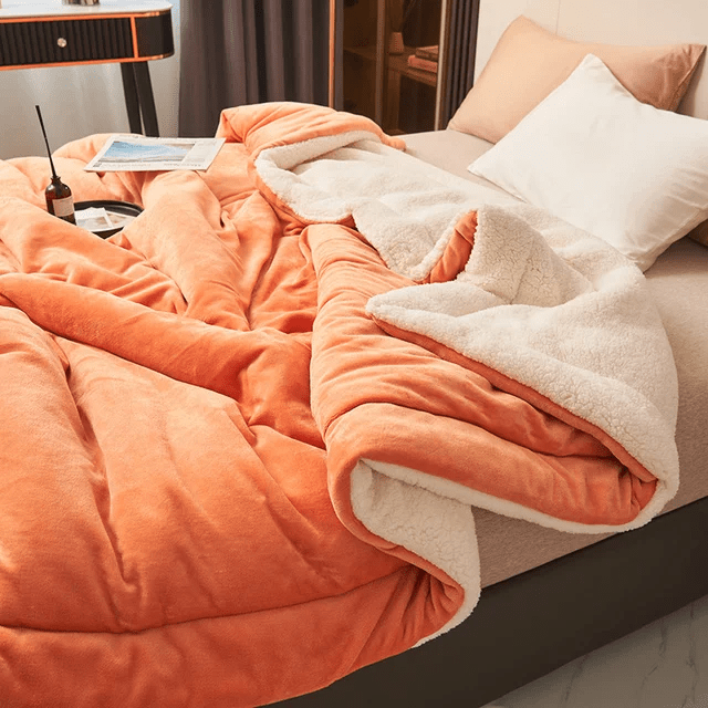 Maliben | Softhug Luxe – Plush Flannel Fleece Blanket For Comfort & Style
