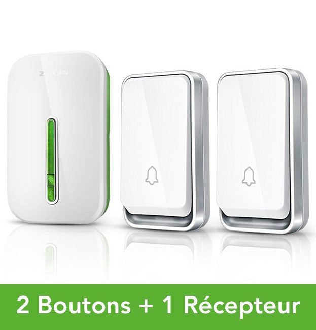 Maliben | Wireless Smart Doorbell – Battery-Free, Waterproof & Energy-Efficient Outdoor Doorbell