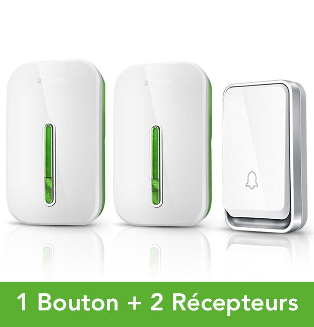Maliben | Wireless Smart Doorbell – Battery-Free, Waterproof & Energy-Efficient Outdoor Doorbell