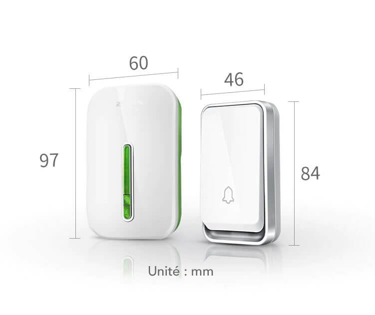 Maliben | Wireless Smart Doorbell – Battery-Free, Waterproof & Energy-Efficient Outdoor Doorbell