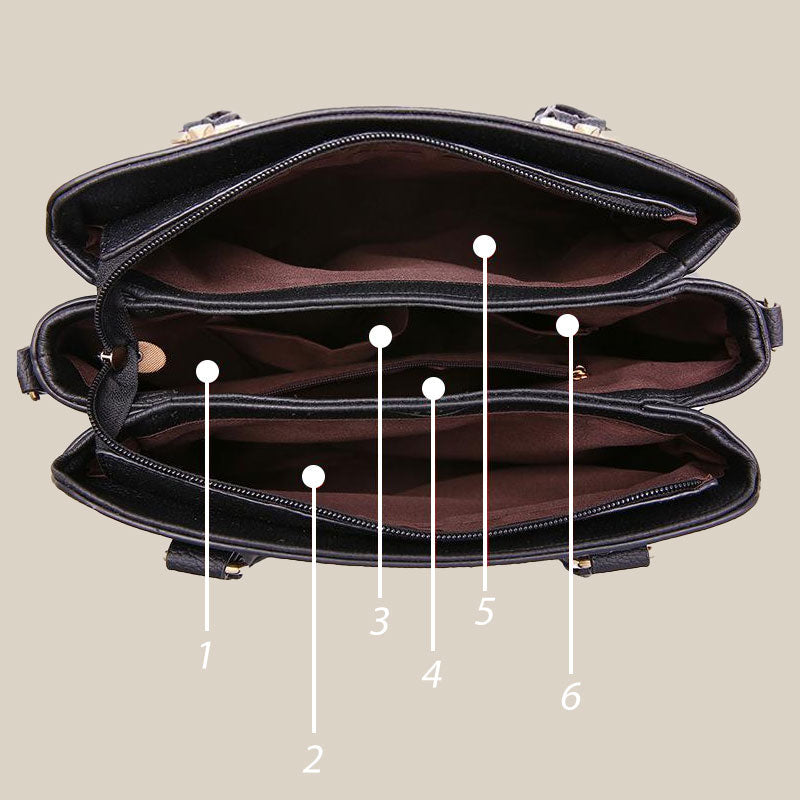 Maliben | Elegant Women's Bag With Tassel Pendant