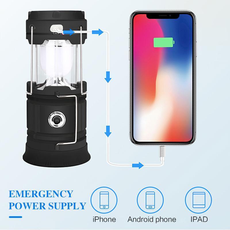 Maliben | Flamelite – The 3-In-1 Camping Lantern With Flame Effect