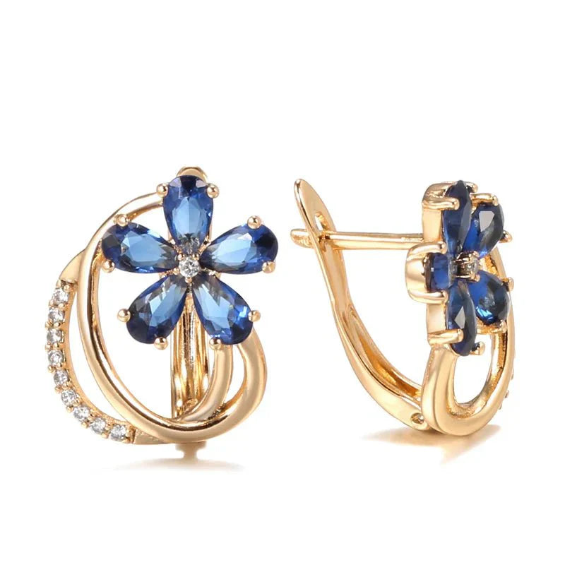Maliben | Spring Aurora Floral Earrings