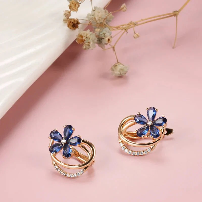 Maliben | Spring Aurora Floral Earrings