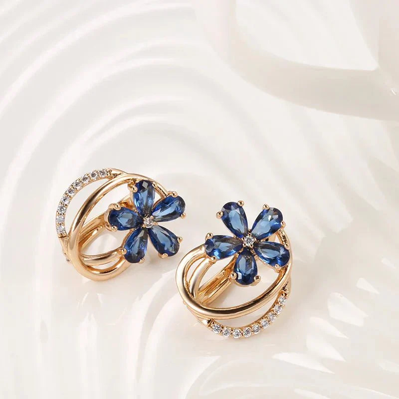 Maliben | Spring Aurora Floral Earrings