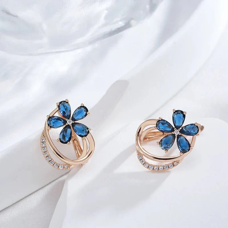 Maliben | Spring Aurora Floral Earrings