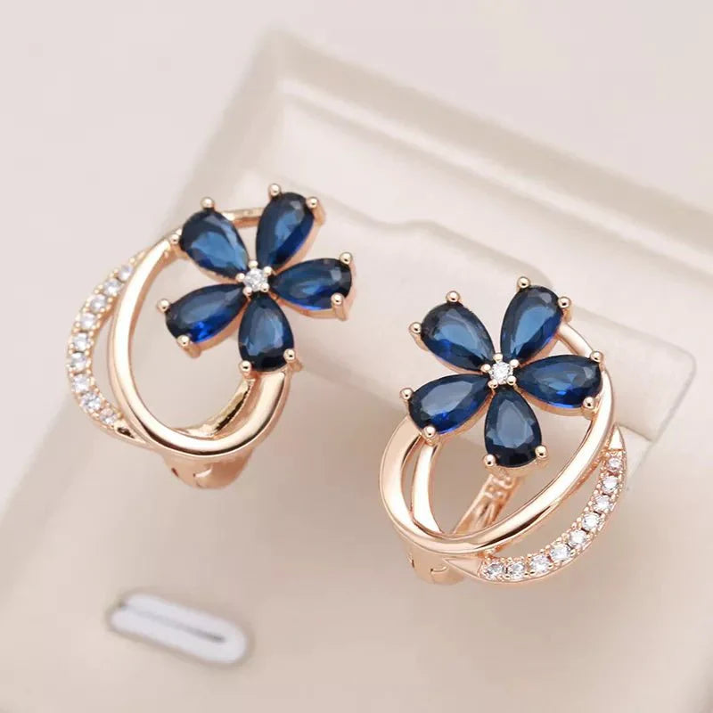 Maliben | Spring Aurora Floral Earrings