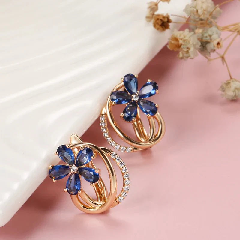 Maliben | Spring Aurora Floral Earrings