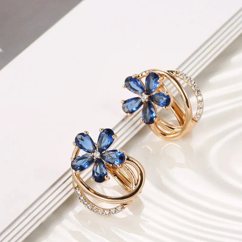 Maliben | Spring Aurora Floral Earrings