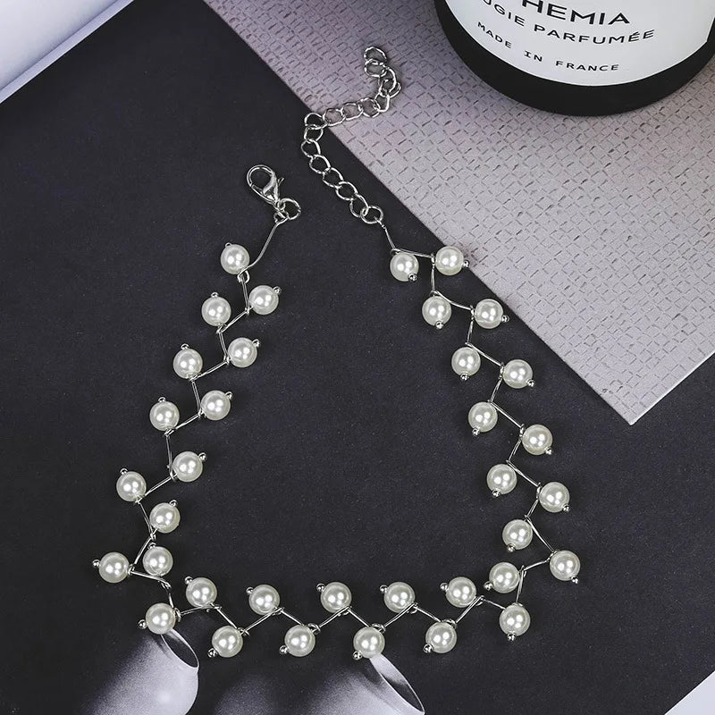 Maliben | Staggering Pearl Choker Necklace