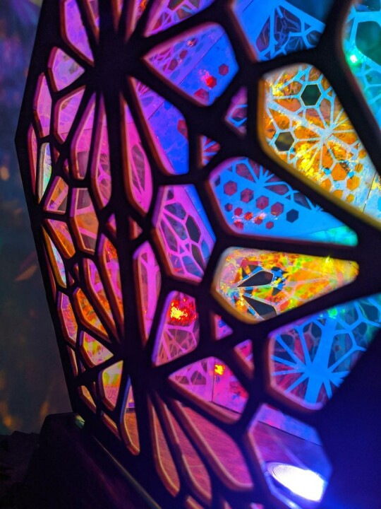 Maliben | Stained Glass Style Led Table Lamp - Lumiaura